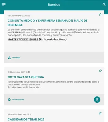 Tébar Informa android App screenshot 0